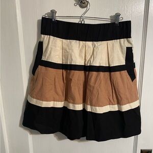 HD in Paris color block skirt